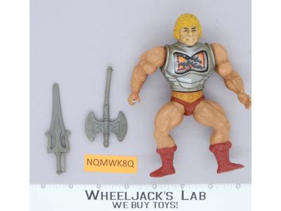 Battle Armor He-Man 100% Complete Masters of the Universe MOTU 1984 Mattel
