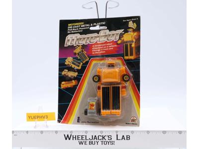 Dump Truck Moto-Bot 1984 Intex Vintage Action Figure NEW MOSC SEALED