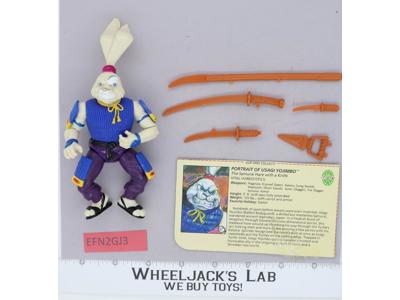Usagi Yojimbo 100% Complete Teenage Mutant Ninja Turtle TMNT 1989 Playmates