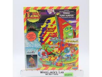 Toxic Turf Surfer Toxic Crusaders 1991 Playmates Figure Vehicle NEW SEALED