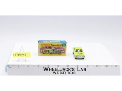 Mercury Cougar No 62 Lesney Superfast Matchbox 1974 W/Box England Vintage