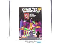 Book W/Indexx Rocket Base Computer Warriors 1989 Mattel Action Figure NEW SEALED