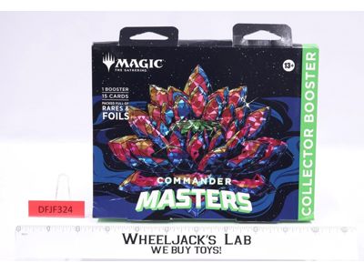 Collector Booster Commander Masters Magic The Gathering MTG NEW SEALED