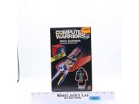 Pencil Sharpener W/ Minus Computer Warriors 1989 Mattel Action Figure NEW SEALED