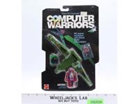 Asynk Evil Expert Booby-Trapper Computer Warriors 1989 Mattel Figure MOSC