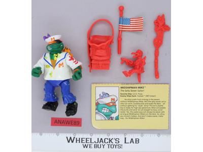 Midshipman Mike 100% Complete Teenage Mutant Ninja Turtles TMNT1991 Playmates