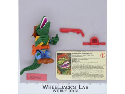 Leatherhead 100% Complete Teenage Mutant Ninja Turtle 1989 Vintage Playmates