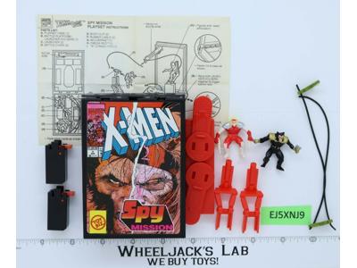 Pocket Comics Spy Mission Playset X-Men Marvel Comics 1994 Toybiz