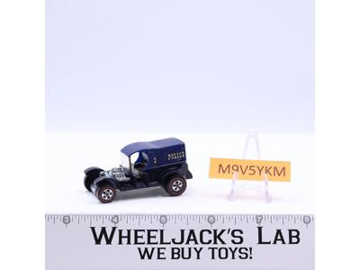Paddy Wagon Dark Blue 1969 Hot Wheels Mattel Redlines Vintage RL NICE!