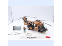 Tomahawk W/ Lift Ticket & MIC Complete GI Joe 1986 Hasbro Action Figure Vehicle