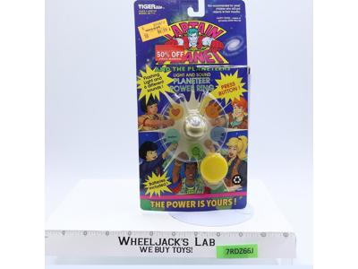 Planeteer Power Ring Captain Planet 1991 Tiger Toys NEW MOSC SEALED