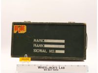 G.I. Joe Wooden Footlocker 1964 Hasbro Vintage Action Accessory