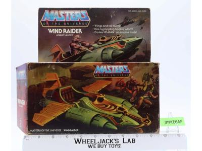 Wind Raider 100% Complete He-man MOTU Masters of the Universe 1981 Mattel