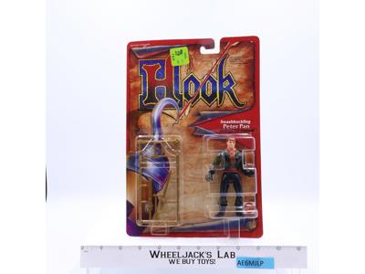 Swashbuckling Peter Pan Hook 1991 Mattel Vintage Action Figure NEW SEALED