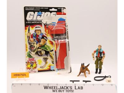 Law & Order V1 100% Complete W/ Cardback & Bubble 1987 G.I. Joe Hasbro Vintage