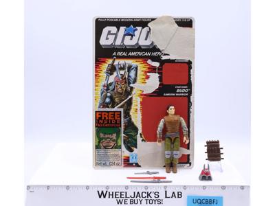 Budo V1 100% Complete W/ Cardback 1988 G.I. Joe Hasbro Vintage Action Figure