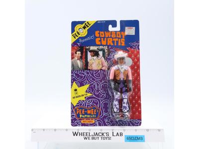 Cowboy Curtis Pee-Wee's Playhouse 1988 Matchbox Action Figure NEW SEALED