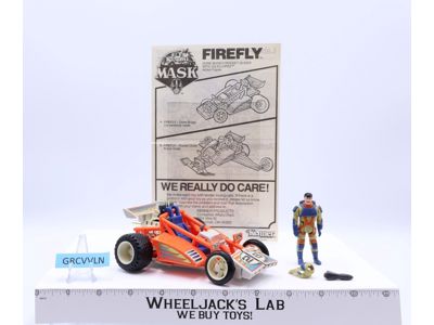 Firefly W/Julio Lopez 100% Complete 1986 MASK M.A.S.K. Kenner Action Figure