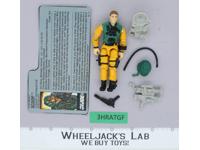 Scoop V1 100% Complete G.I. Joe 1989 Hasbro Vintage Action Figure