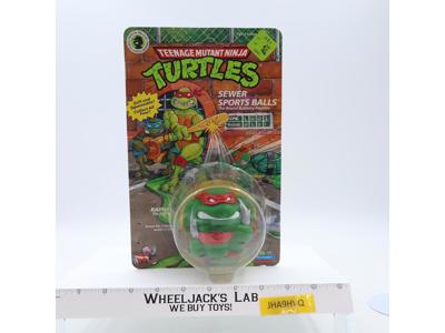 Raphael Sewer Sports Balls TMNT 1991 Playmates NEW SEALED