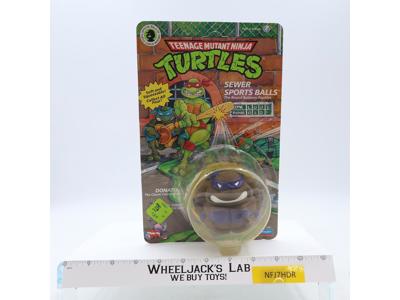 Donatello Sewer Sports Balls TMNT 1991 Playmates NEW SEALED