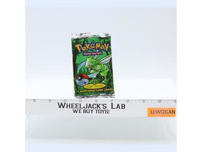 Scyther 1st Edition Jungle Booster Pack Pokemon 1999 WOTC NEW SEALED