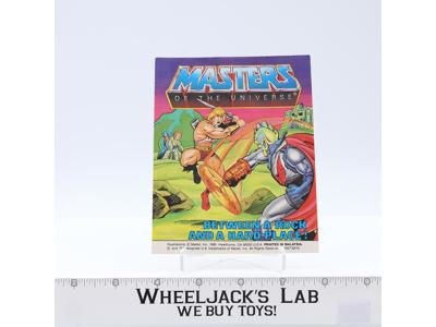Between A Rock And A Hard Place He-Man MOTU 1985 Mini Comic