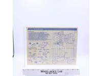 Python Stun 1988 ORIGINAL Instructions Blueprints G.I. Joe Hasbro Vehicle