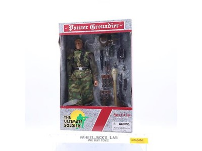 German Panzer Grenadier Set The Ultimate Soldier 12" 21st Century Toys 1999 MISB