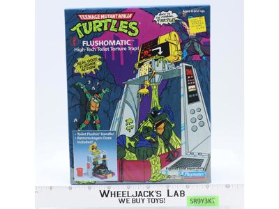 Flushomatic Teenage Mutant Ninja Turtles TMNT 1989 Playmates Vehicle NEW SEALED