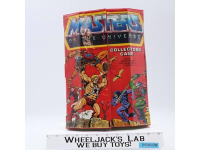 Action Figure Collectors Case 1984 MOTU Mattel Masters of the Universe