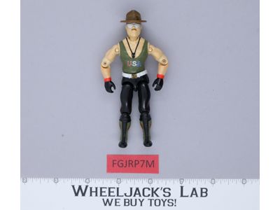 Sgt. Slaughter V1 G.I. Joe 1985 Hasbro Vintage Action Figure