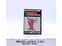 Chromedome Action Figure Instruction Manual Booklet 1987 Hasbro G1 Transformers