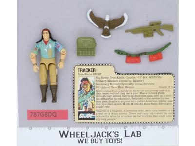 Spirit Tracker V1 100% Complete G.I. Joe 1984 Hasbro Vintage Action Figure