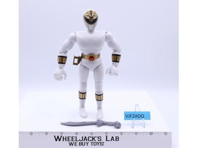 White Ranger Mighty Morphin Power Rangers 8" 1993 Bandai Vintage Action Figure