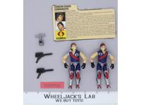 Tomax & Xamot V1 100% Complete G.I. Joe 1985 Hasbro Vintage Action Figure