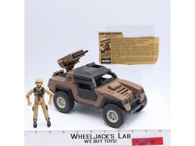 Vamp Mark II Attack Jeep W/ Clutch 100% Complete GI Joe 1984 Hasbro Vehicle