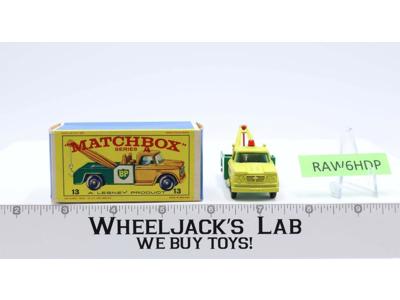 Dodge Wreck Truck 13 Lesney Matchbox Series 1960's Made In England