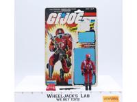 Crimson Guard V1 100% Complete 34 Cardback Hollow Backpack 1985 G.I. Joe Hasbro