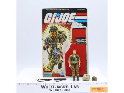 Footloose V1 100% Complete 34 Cardback 1985 G.I. Joe Hasbro Vintage Figure