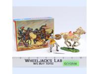 8856 Mounted Cavalry Soldier Norman W Sword Toy Soldiers Elastolin 70MM W/BOX