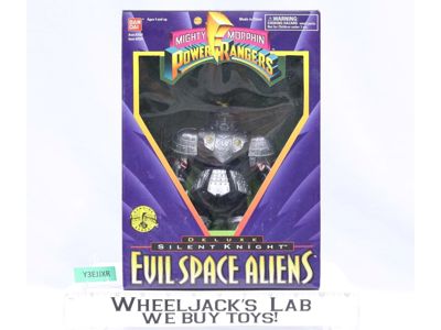 Silent Knight Evil Space Aliens Mighty Morphin Power Rangers 1995 Bandai