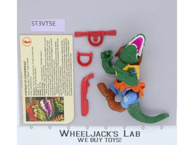 Leatherhead 100% Complete Teenage Mutant Ninja Turtle 1989 Vintage Playmates