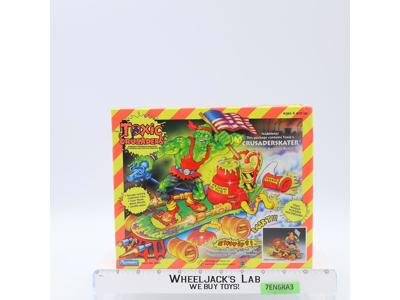 Crusader Skater Toxic Crusaders 1991 Playmates Figure Vehicle NEW SEALED