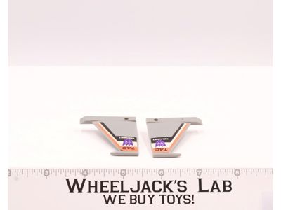 G2 Starscream MEDIUM Wing PAIR STICKERED Vintage Transformers Accessory