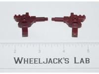 Computron Scattershot Side Guns Pair 1987 Vintage G1 Transformers Action Figure