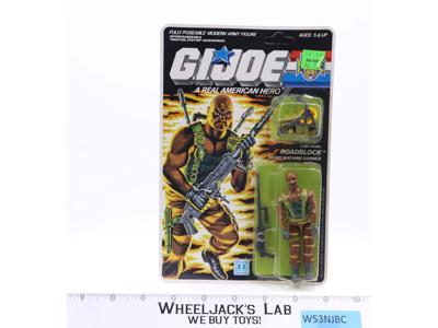 Roadblock GI Joe Tiger Force 1988 Hasbro Vintage Action Figure NEW MOSC SEALED