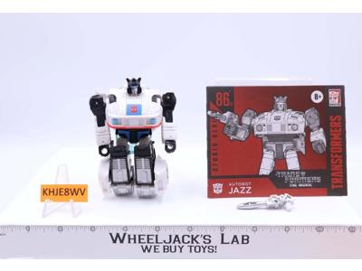 Jazz 86 100% Complete Transformers Studio Series 2021 Hasbro Action Figure