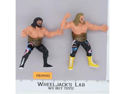 The Fabulous Freebirds W/BELTS UK EXCLUSIVE Wrestling WCW 1992 Galoob Vintage