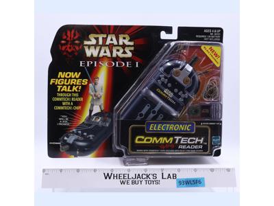 Electronic CommTech Reader Star Wars Episode 1 1998 Hasbro NEW MISB SEALED
